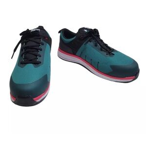 Timberland pro overdrive composite green safety shoe woman size 9.5